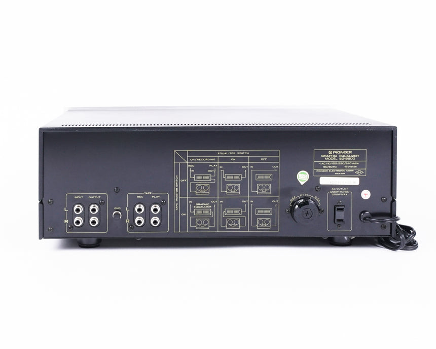 Pioneer SG-9500 // Vintage Graphic Equalizer