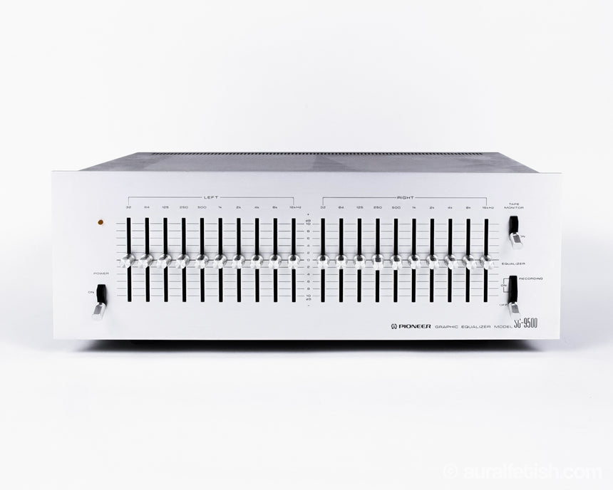 Pioneer SG-9500 // Vintage Graphic Equalizer