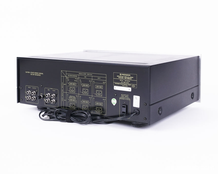Pioneer SG-9500 // Vintage Graphic Equalizer