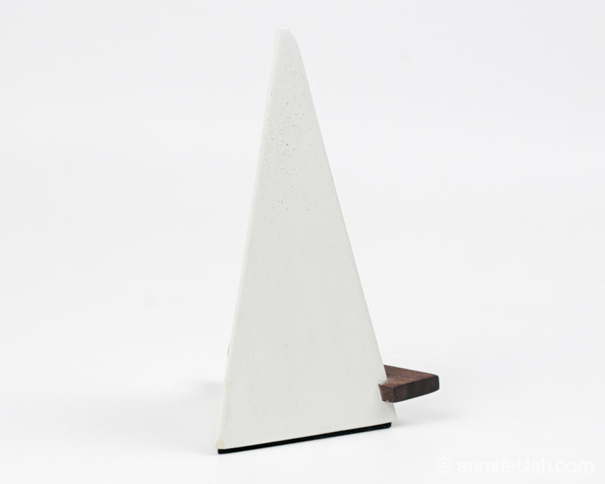 Pyramid Record Lp Stand // Concrete