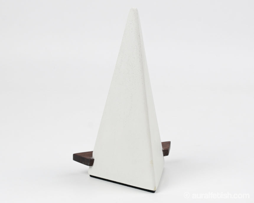 Pyramid Record Lp Stand // Concrete