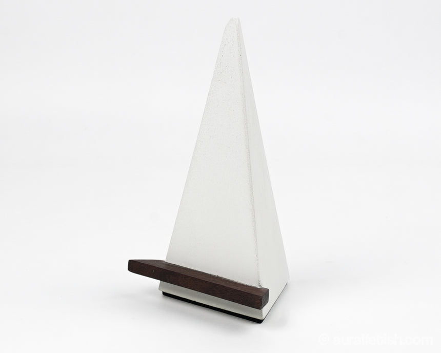 Pyramid Record Lp Stand // Concrete