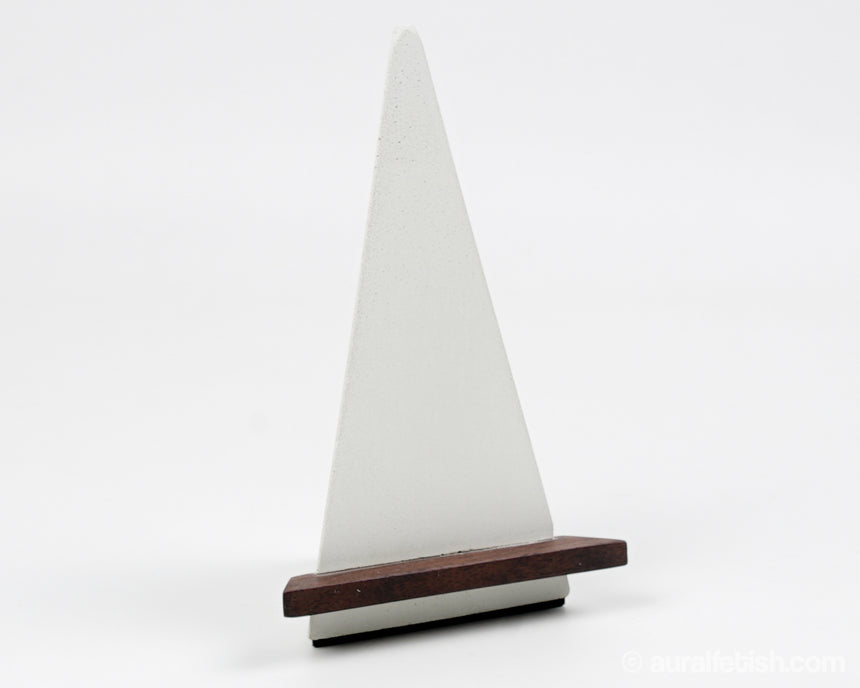 Pyramid Record Lp Stand // Concrete