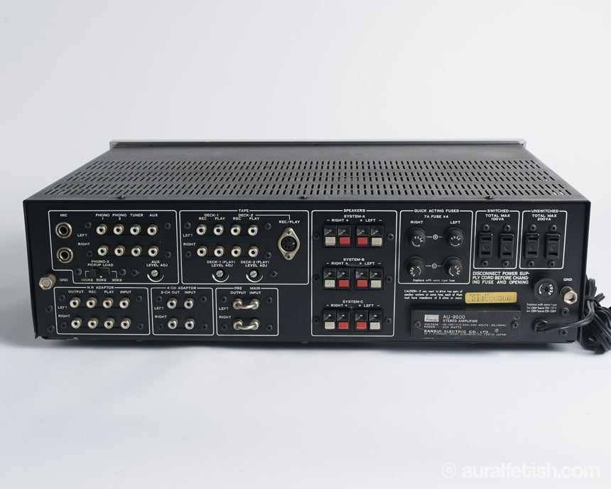 Sansui AU-9500 // Integrated Amplifier