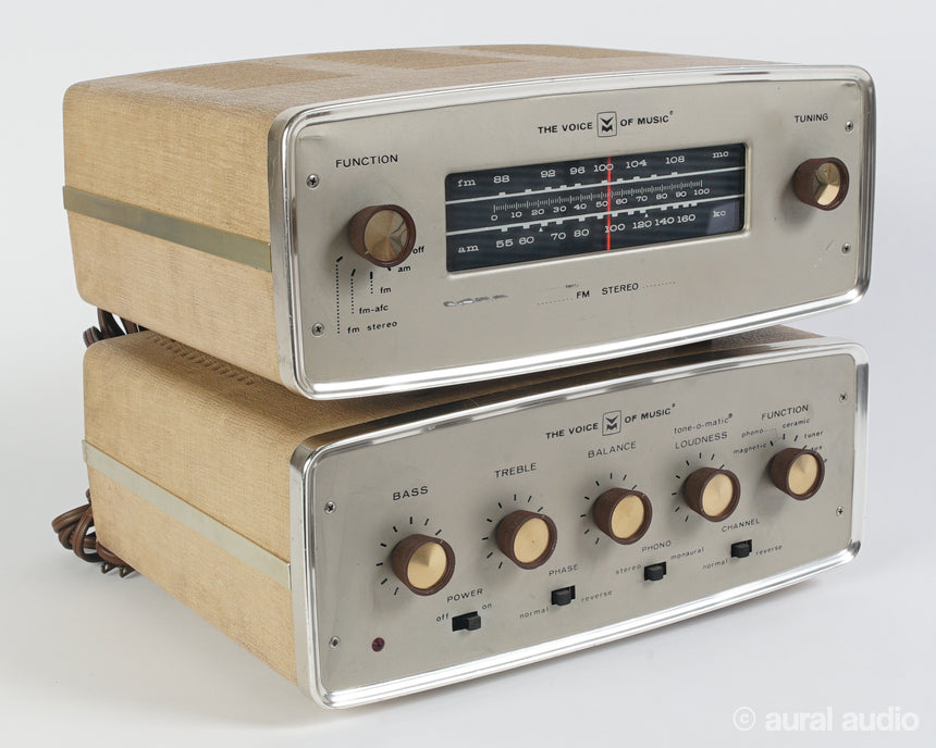 V-M / The Voice of Music Set // 1465 Tube Tuner & 1428 Integrated Tube Amplifier