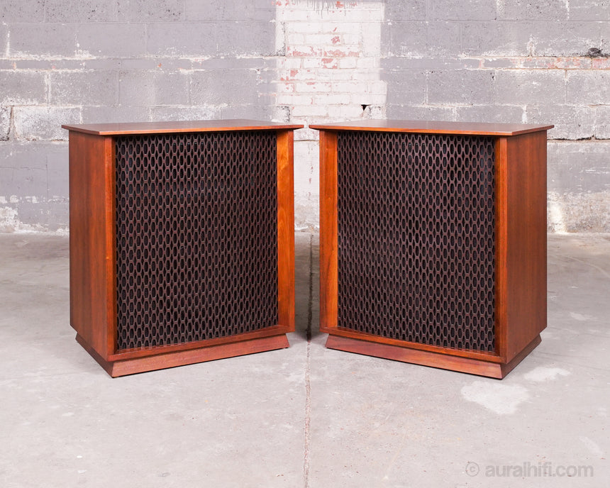 Vintage Altec Lansing Valencia 846 A // Speakers With Rare Center Console / Full Restoration
