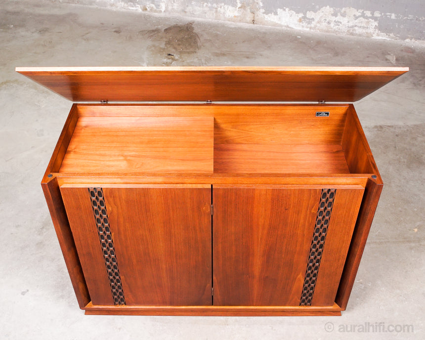 Vintage Altec Lansing Valencia 846 A // Speakers With Rare Center Console / Full Restoration