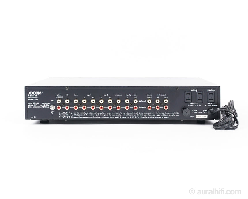 Adcom GFP-565 // Solid-State Preamp