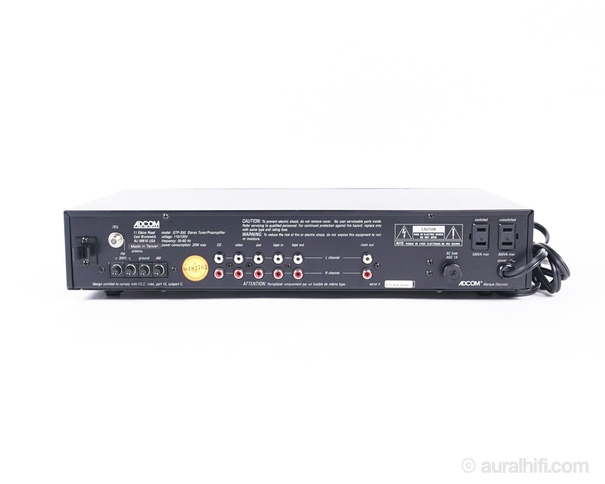 Adcom GTP-350 // Solid State Preamp