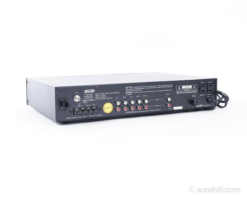 Adcom GTP-350 // Solid State Preamp