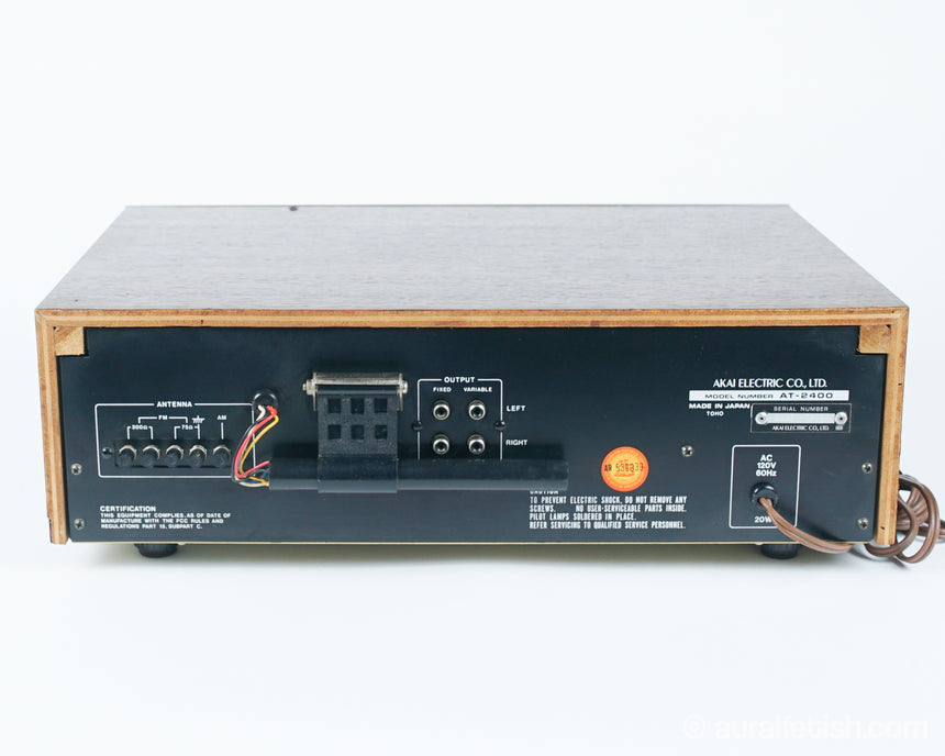 Akai AT-2400 // Stereo Tuner