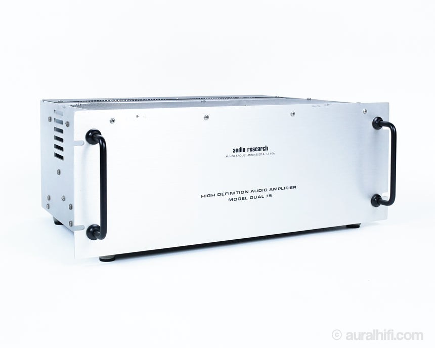 Audio Research Dual 75 // Stereo Tube Amplifier
