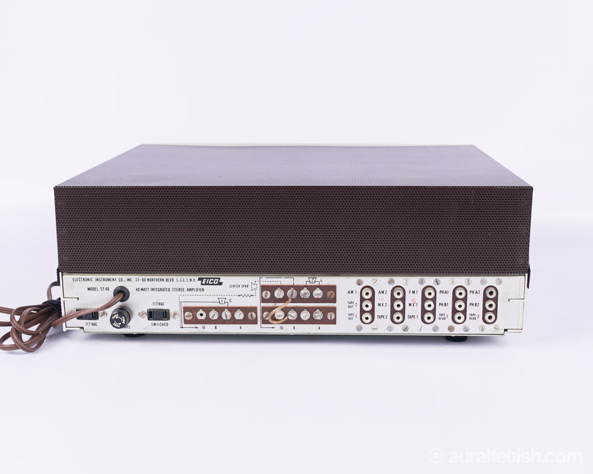 Eico ST-40 // Integrated Tube Amplifier