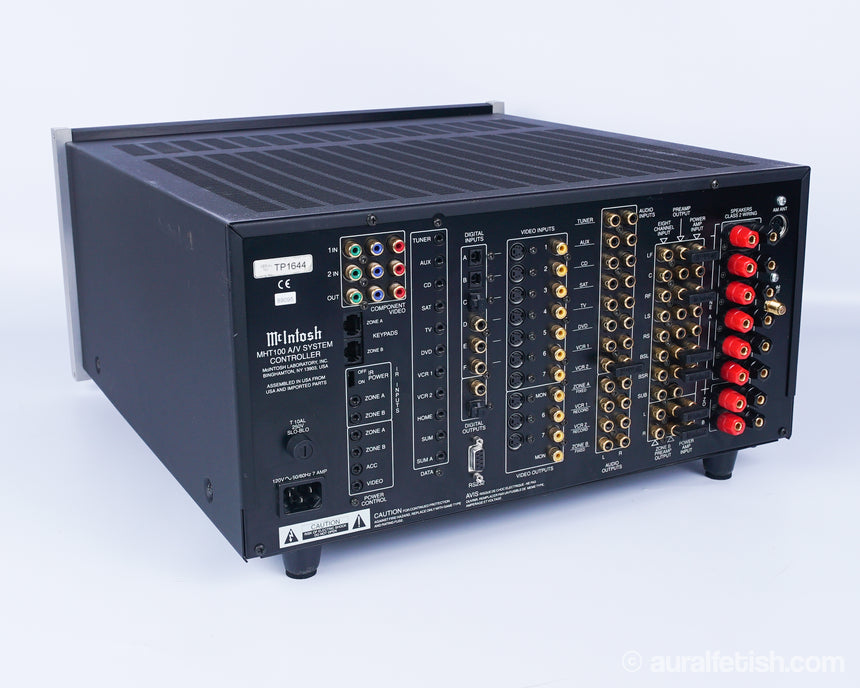 McIntosh MHT100 // Solid-State Receiver / A/V System Controller