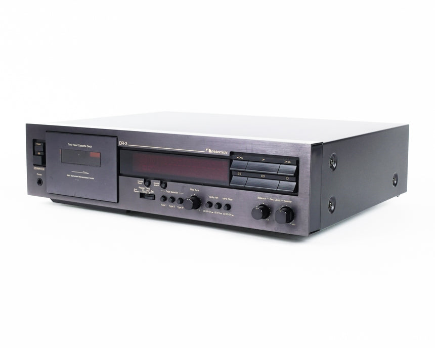 Nakamichi DR-3 // Two Head Cassette Deck / Original box