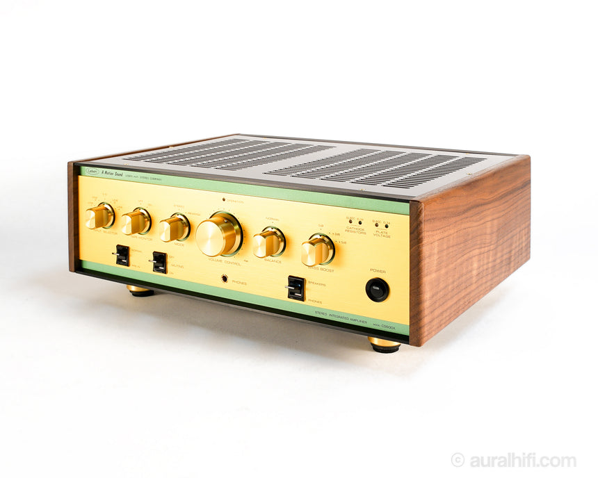 New / Leben  CS-600X // Dual 6L6GC/EL34 Tube Integrated Amplifier