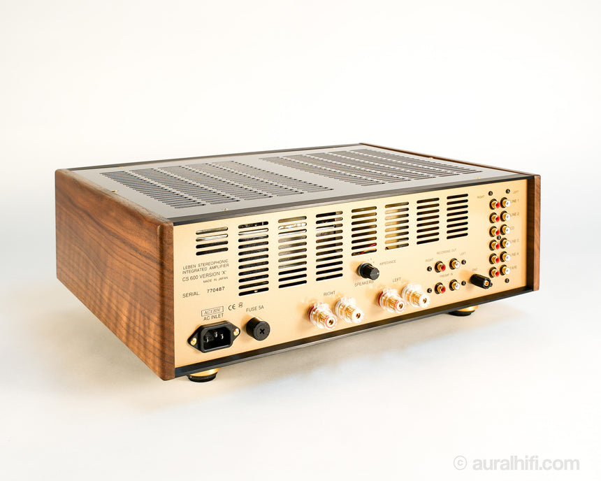 Leben CS-600X // New / EL34 Tube Integrated Amplifier