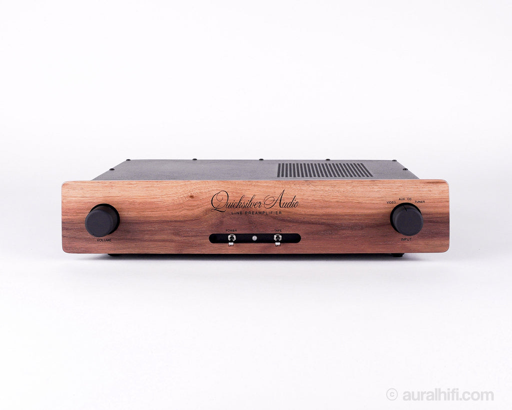 New / Quicksilver Audio Line Stage Preamplifier // Tube Preamplifier /  Aural Walnut Edition For Sale – AURAL HiFi