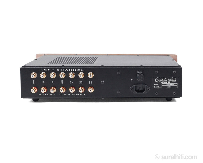 New / Quicksilver Audio  Line Stage Preamplifier //  Tube Preamplifier / Aural Walnut Edition