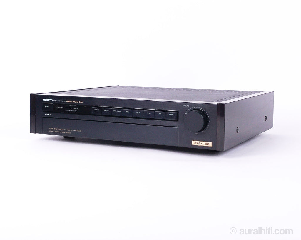 Vintage Onkyo Grand Integra P-308 // Solid-State Preamplifier – AURAL HiFi