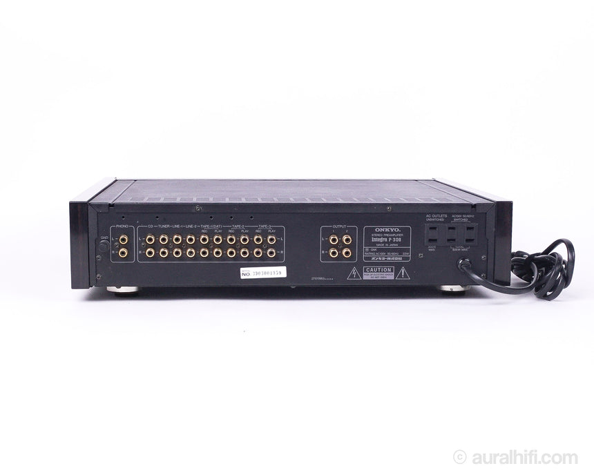 Vintage Onkyo Grand Integra P-308 // Solid-State Preamplifier