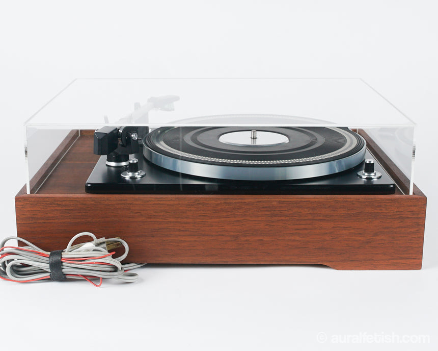 Realistic Elac Miracord 46 // Turntable / W/ Custom Dust Cover