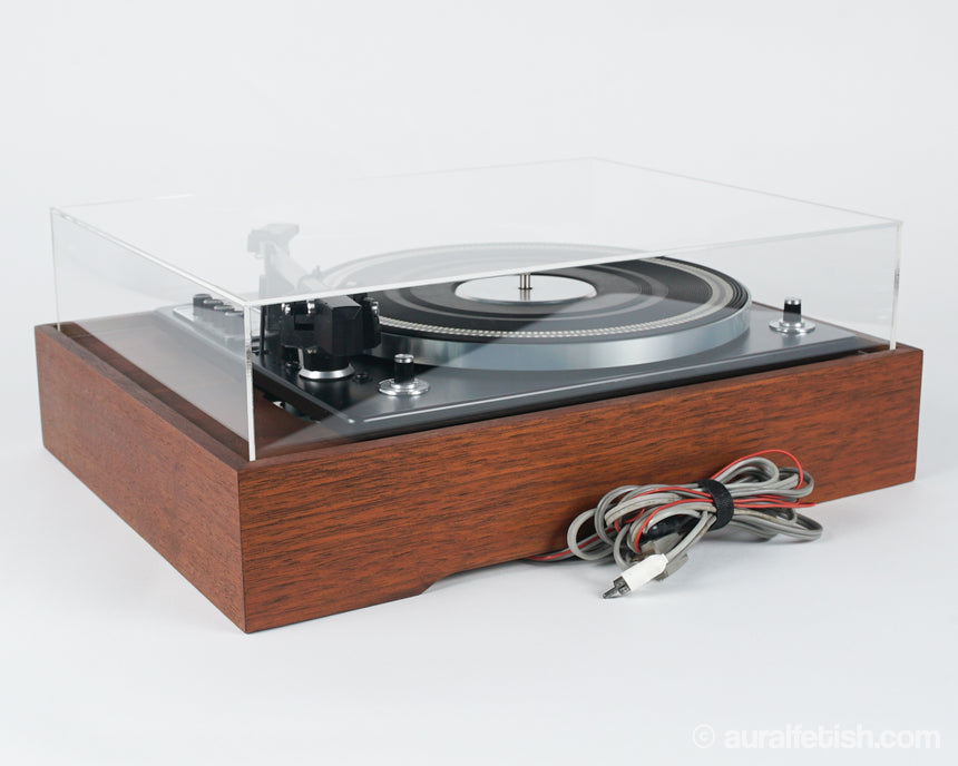 Realistic Elac Miracord 46 // Turntable / W/ Custom Dust Cover