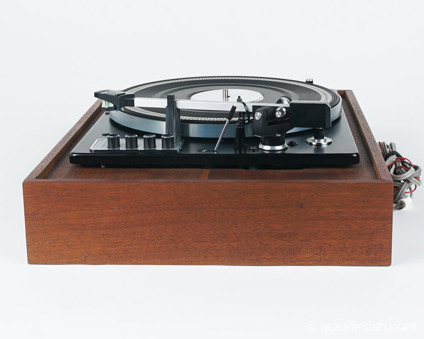 Realistic Elac Miracord 46 // Turntable / W/ Custom Dust Cover