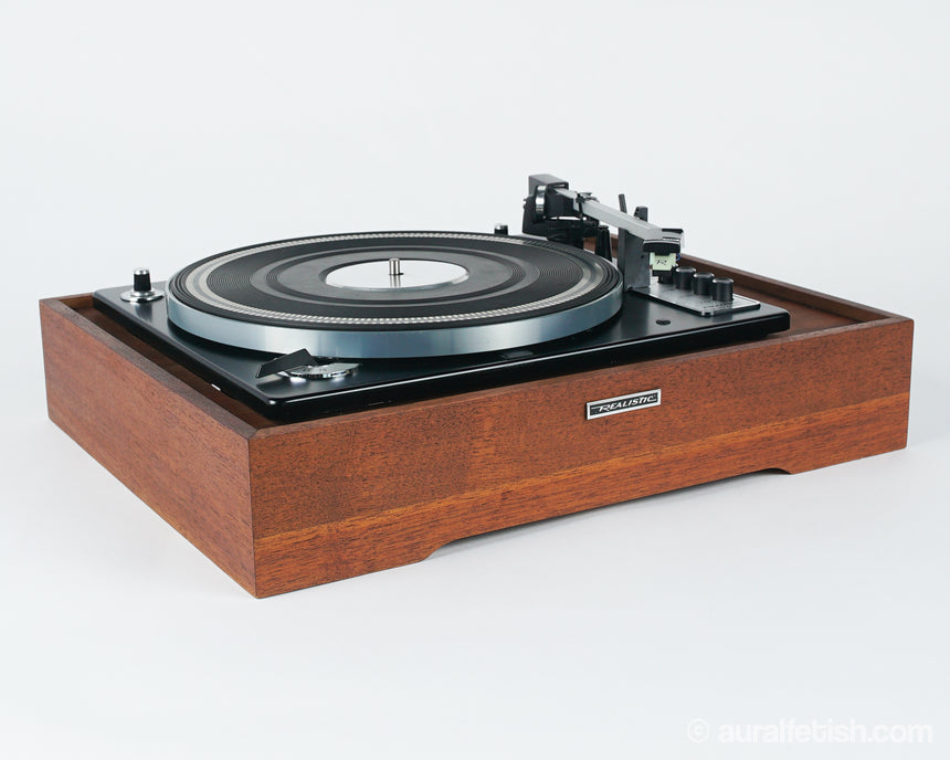 Realistic Elac Miracord 46 // Turntable / W/ Custom Dust Cover