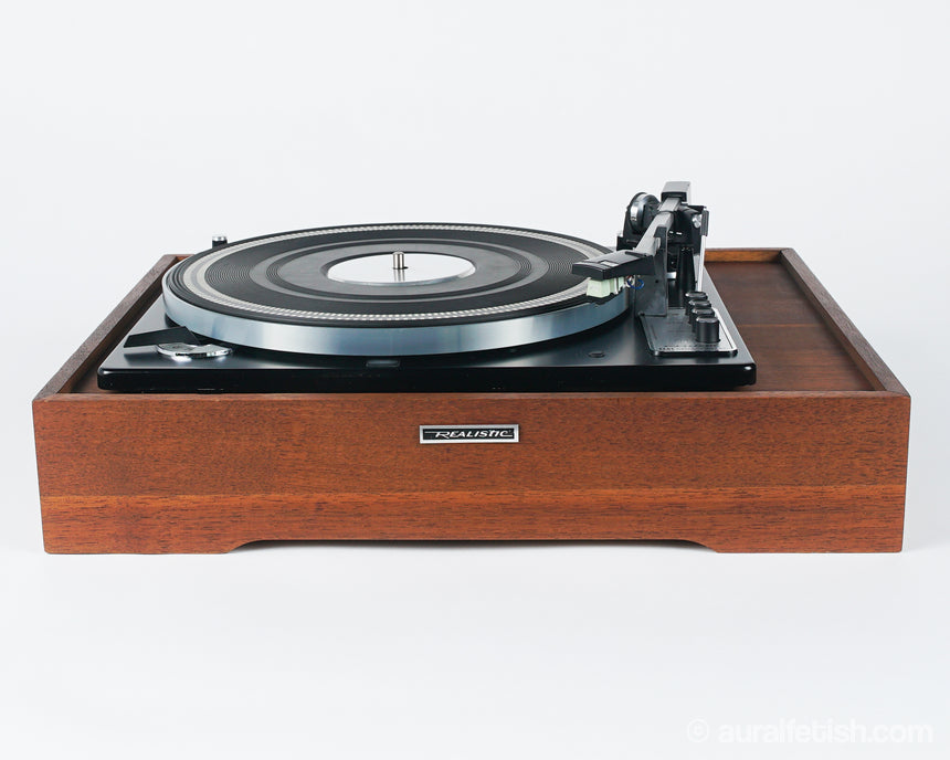 Realistic Elac Miracord 46 // Turntable / W/ Custom Dust Cover