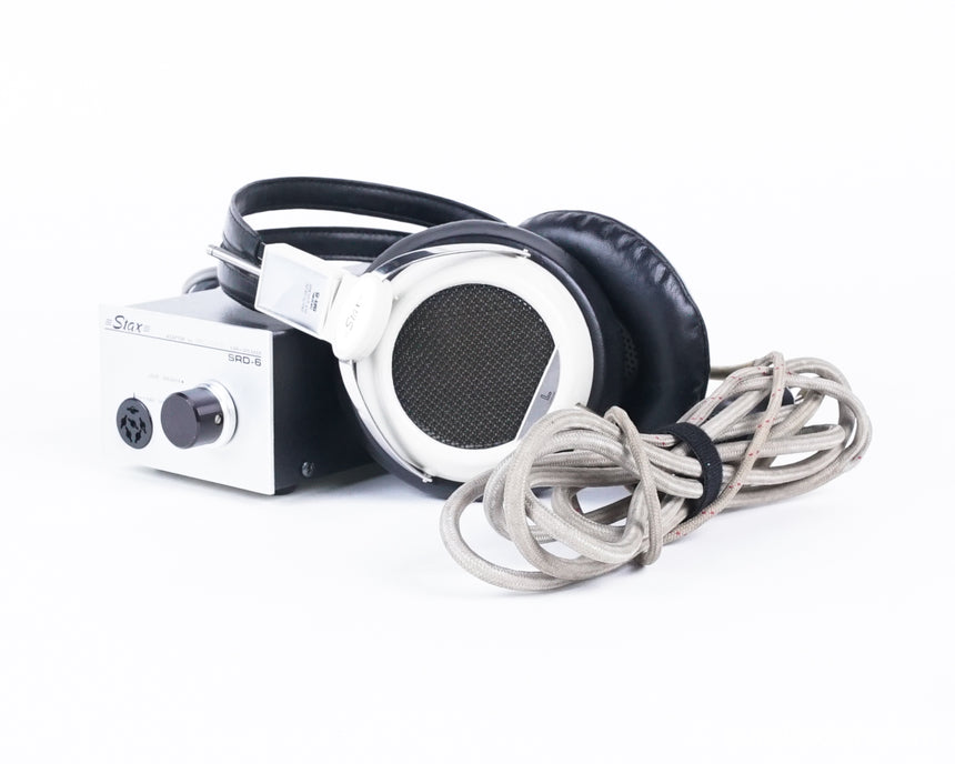 Stax SR-5 // Electrostatic Headphones / SRD-6 Amplifier