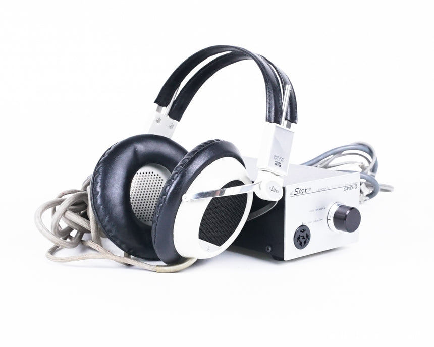 Stax SR-5 // Electrostatic Headphones / SRD-6 Amplifier