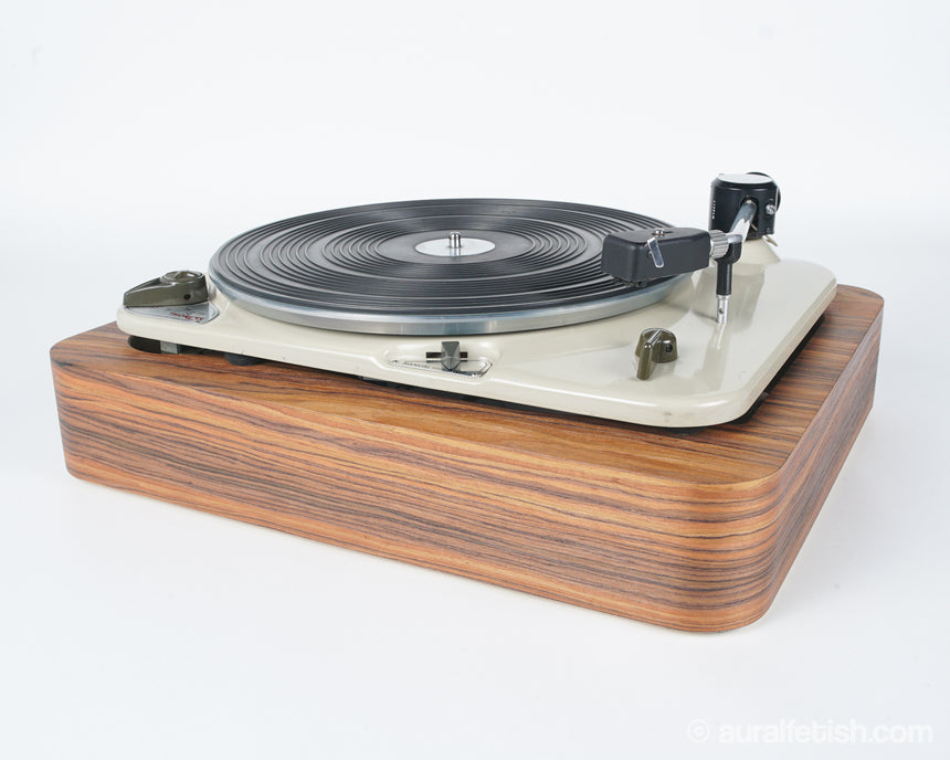 Thorens TD-135 // Vintage Turntable / Custom Palisander Plinth / Shure V15