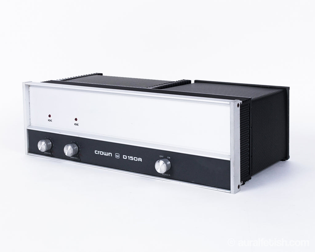 Vintage Crown D 150A // Solid-State Ioc Amplifier – AURAL HiFi