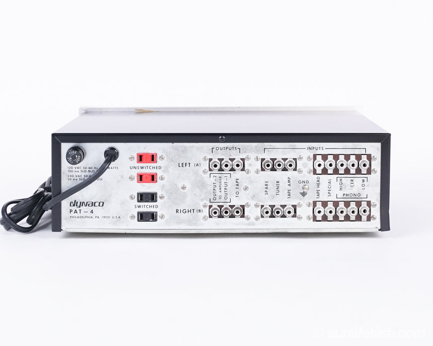 Vintage Dynaco PAT-4 // Solid State Stereo Preamplifier