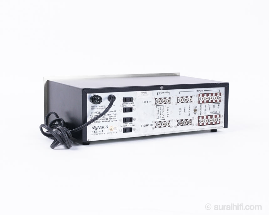 Vintage Dynaco PAT-4 // Solid State Stereo Preamplifier