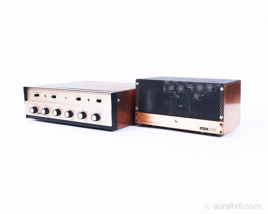 Vintage Harman Kardon AX20 / HK20 // Tube Amplifier Monoblocks