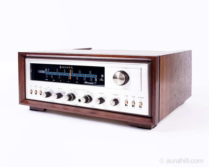 Vintage HH Scott Stereomaster 380 // Rare Tube Receiver / Fully Restored