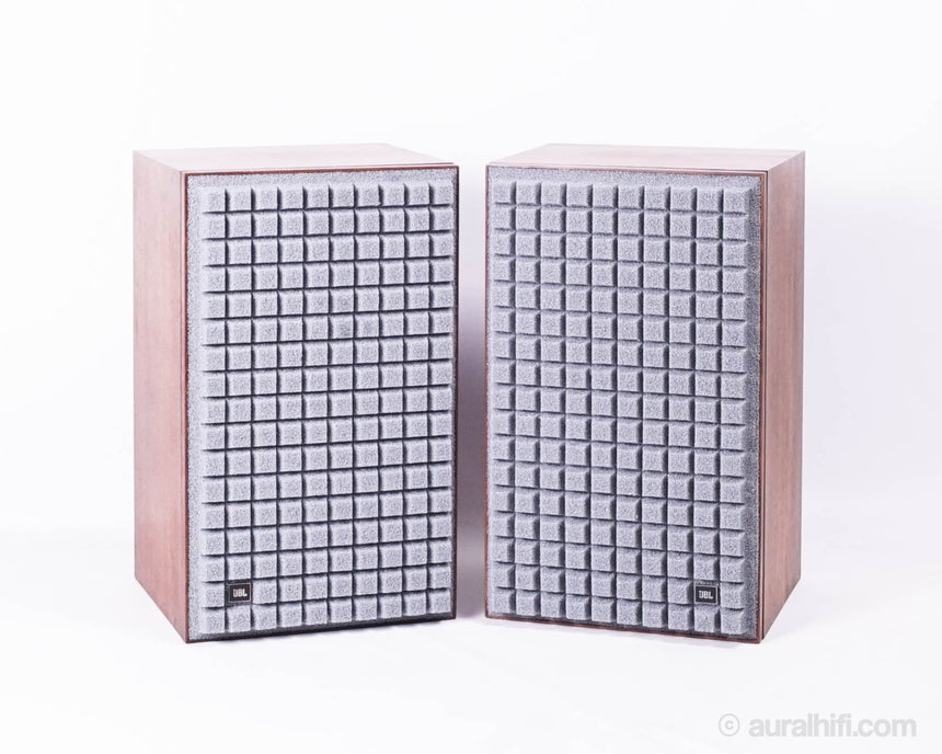 Vintage JBL L100 Century Speakers // Cabinets Refreshed / Custom Foam Grilles