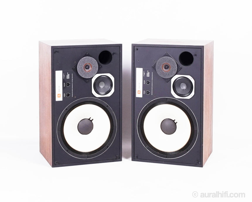 Vintage JBL L100 Century Speakers // Cabinets Refreshed / Custom Foam Grilles