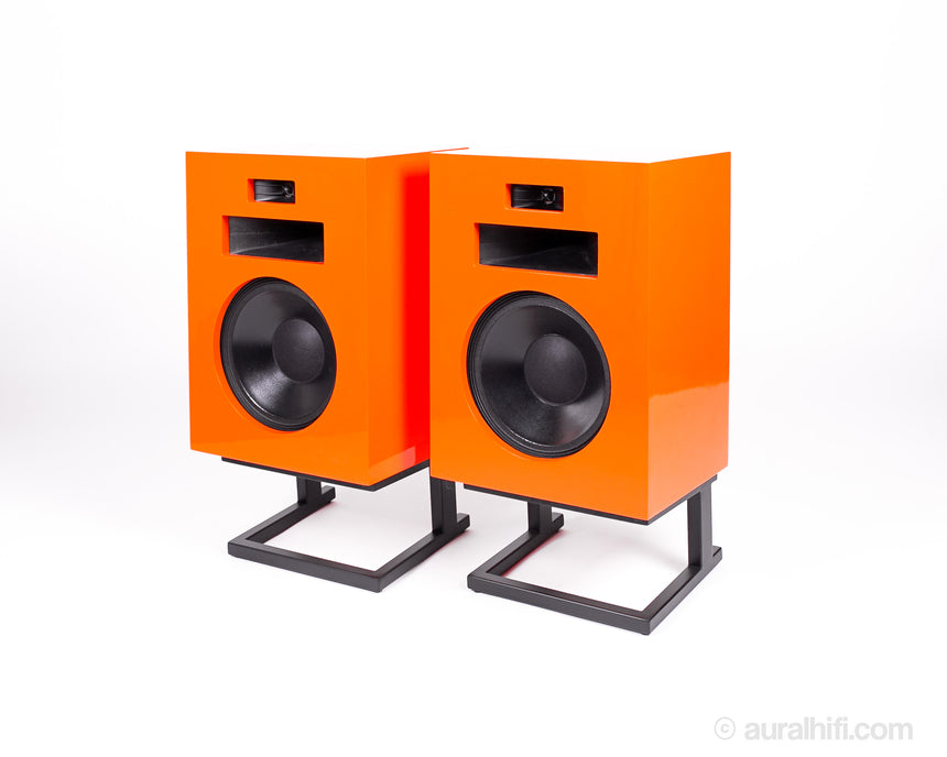 Vintage Klipsch Heresy // Speakers / Custom Restoration in Orange