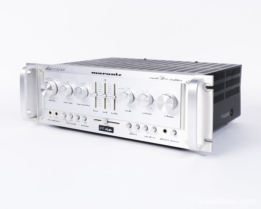 Vintage Marantz 1152DC // Integrated Amplifier / Rack Handles