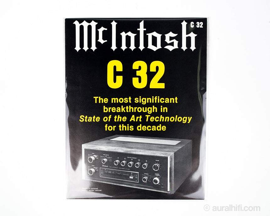 Vintage McIntosh Advert // C 32 / Very Good