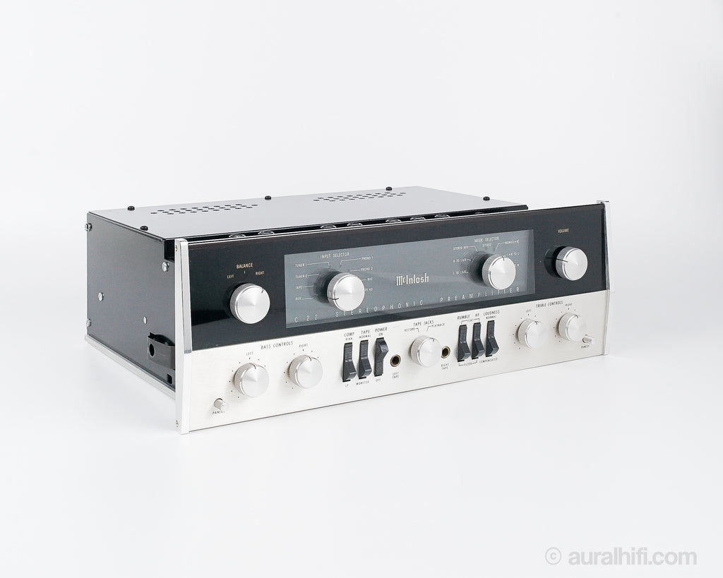 アンプ McIntosh C22 StereoPreamplif hadrian McIntosh C22 2-Channel Vacuum Tube Preamplifier Mk V