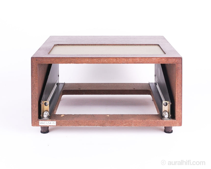 Vintage McIntosh L54 / L62 // Walnut Slant Leg Cabinet / With Panlocs
