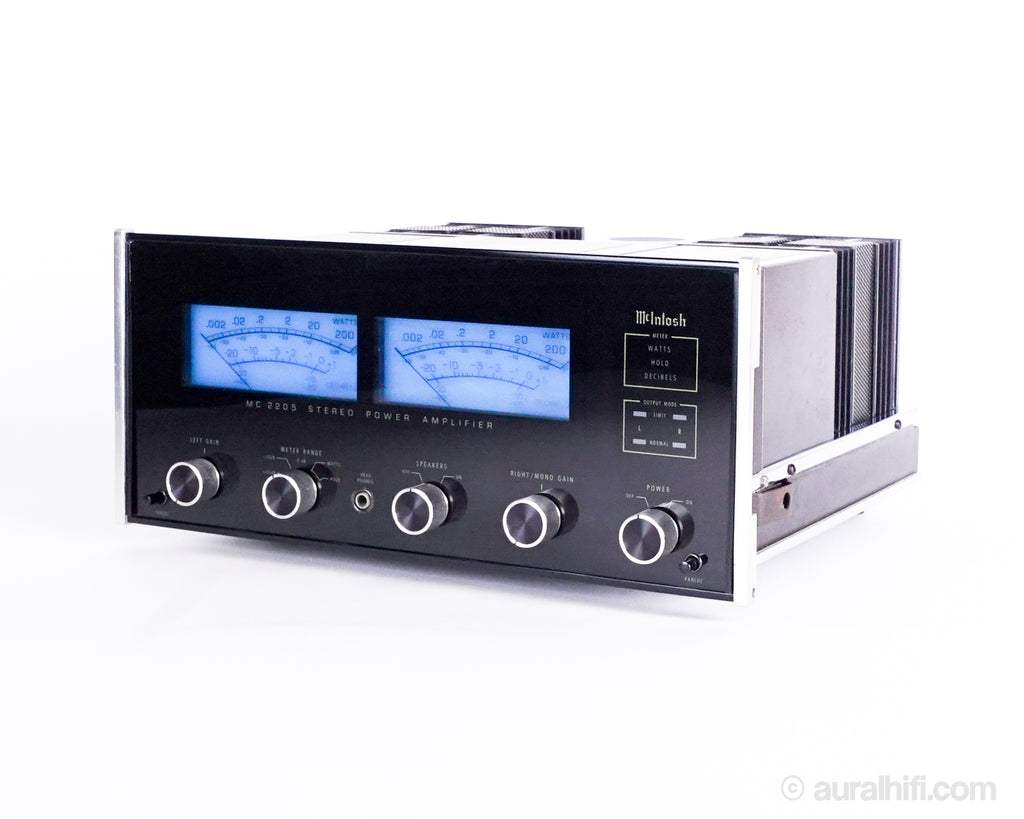 激安本物 vintage-mcintosh-mc2205-solid- マッキントッシュ