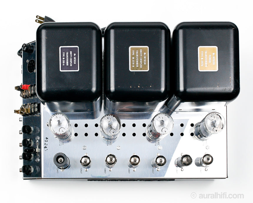 Vintage McIntosh MC240 // Tube Amplifier / Fully Recapped