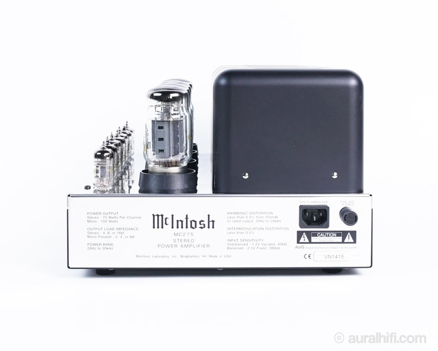 Vintage McIntosh MC275 MKIV // Stereo Tube Amplifier / Original Manual