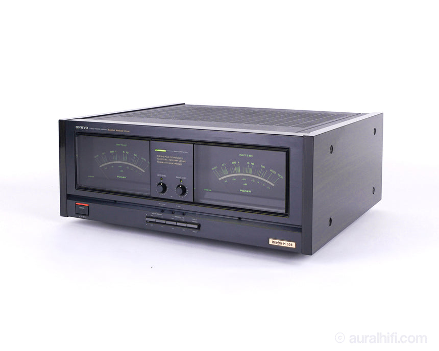 Vintage Onkyo Grand Integra M-508 // Solid-State Amplifier