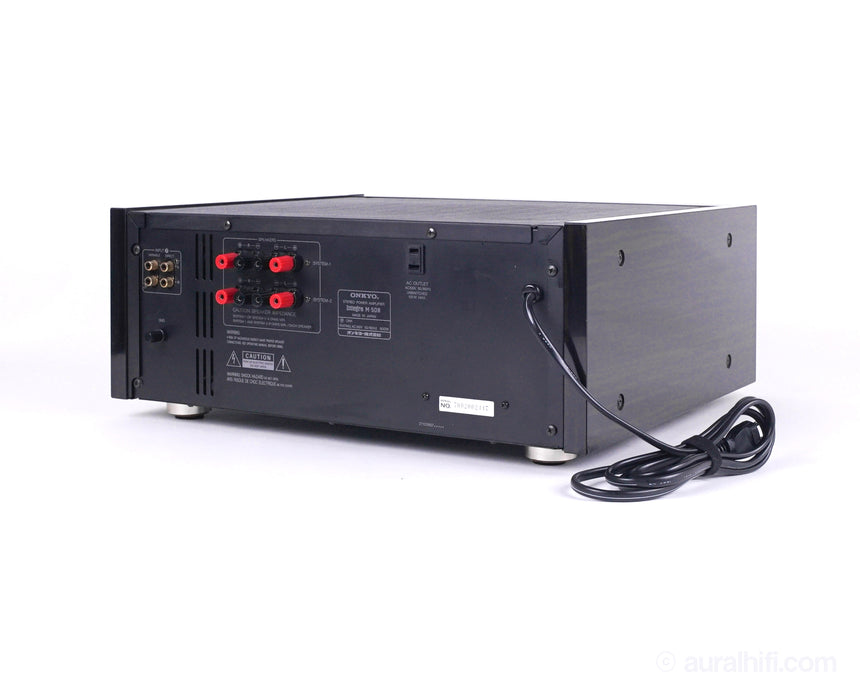 Vintage Onkyo Grand Integra M-508 // Solid-State Amplifier